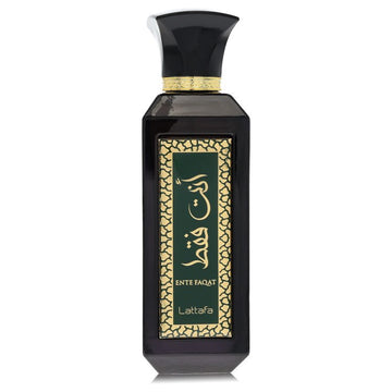 Lattafa Ente Faqat by Lattafa Eau De Parfum Spray (Unisex Unboxed) 3.4 oz for Men