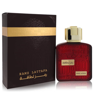 Lattafa Ramz Gold by Lattafa Eau De Parfum Spray (Unisex) 3.4 oz for Women